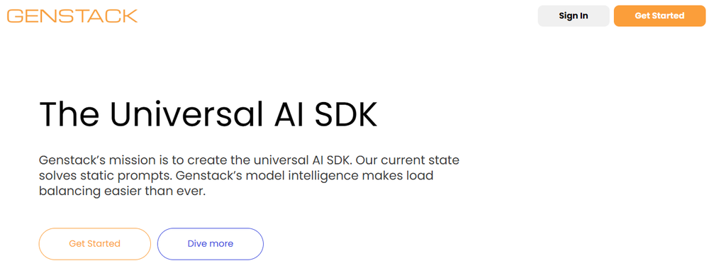 Genstack Screenshot 1