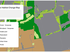 TNFD Habitat Change Map