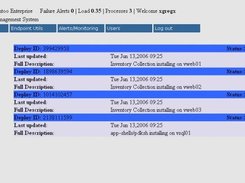 Monitoring install and inventory collection