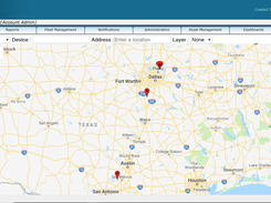Gentrifi GPS Vehicle Tracking Map 