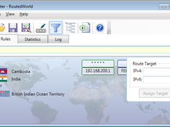 Quick filtering of geo rules
