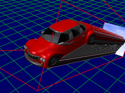 Recreating a 3D mesh from an color&depth rendering in OpenGL with the help of GeoCast