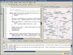 Geoclipse running in an Eclipse IDE