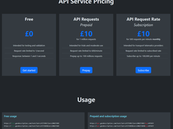 GeoDescription API Screenshot 2