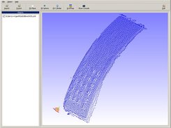 An imported point cloud