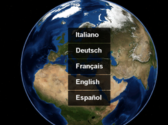 Langage selection