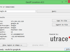 Main dialog