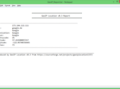Information export