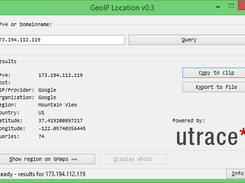 Main dialog