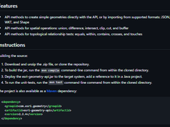 geometry-api-java Screenshot 1