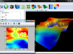 Creating a shape and applyin a shovel operation to a surface