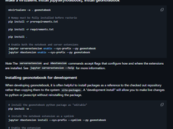 GeoNotebook Screenshot 1