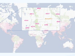GeoPostcodes Screenshot 1
