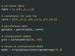 GeoStats.jl Screenshot 1