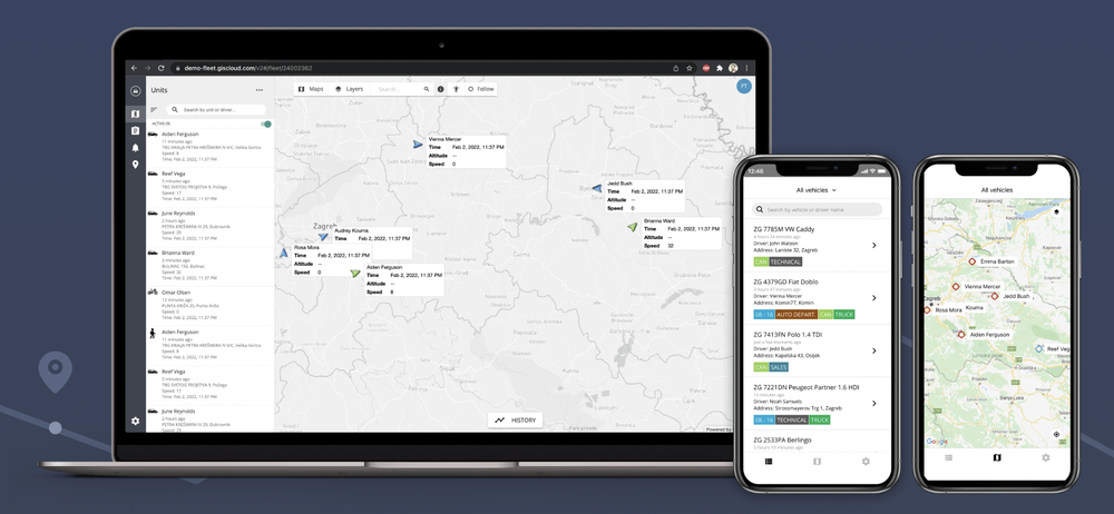 GIS Cloud Track Screenshot 1