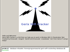 Gerix Wifi Cracker Screenshot 1
