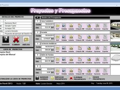 Creación y edición de Proyectos