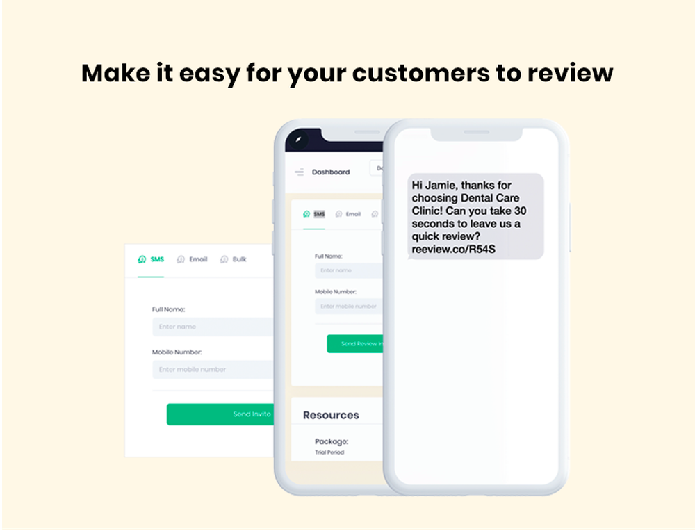 Collect reviews at scale