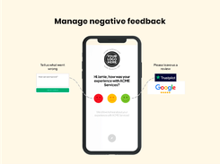 Manage negative feedback