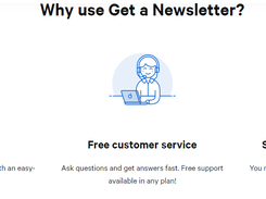 Get a Newsletter Screenshot 1