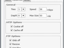 GetEz Advanced options page