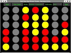 Red has won the game.