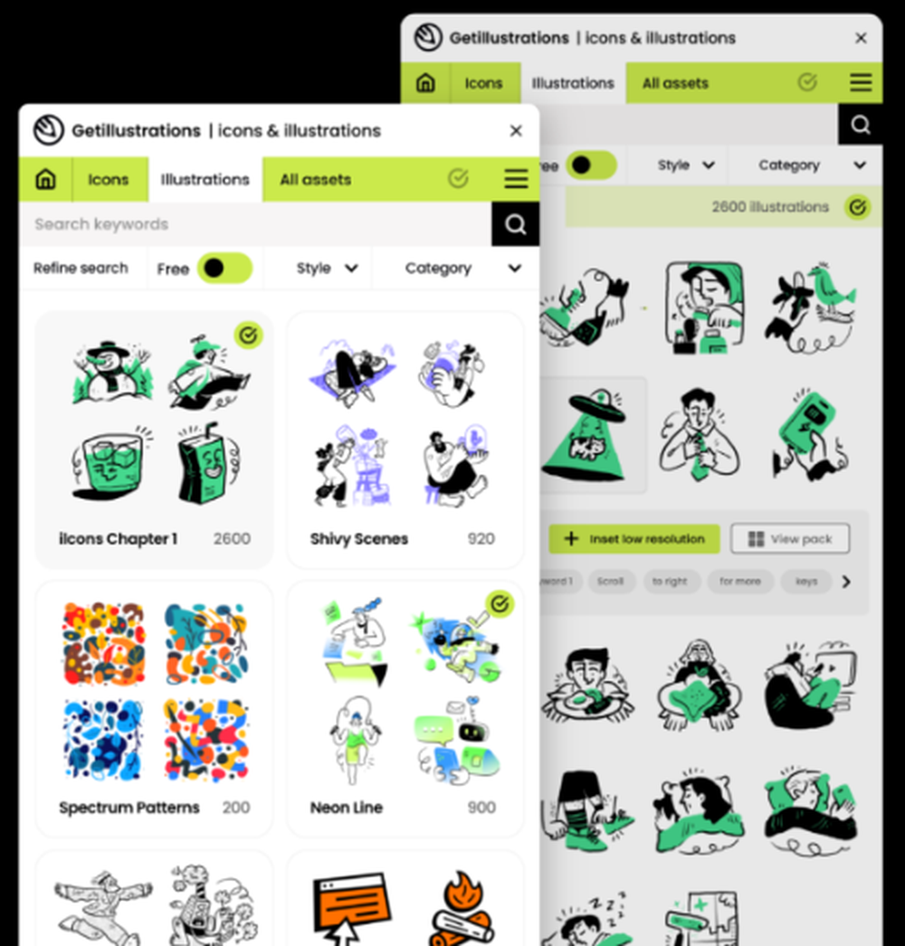 Getillustrations Screenshot 1
