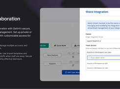 Control the access to integration by granular permissions