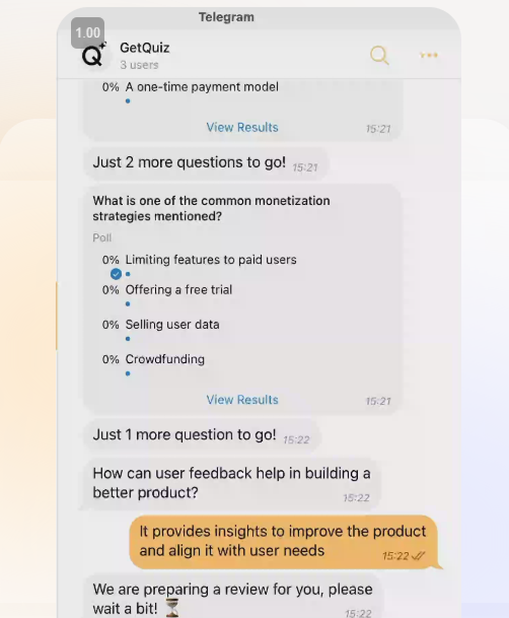 GetQuiz Screenshot 1