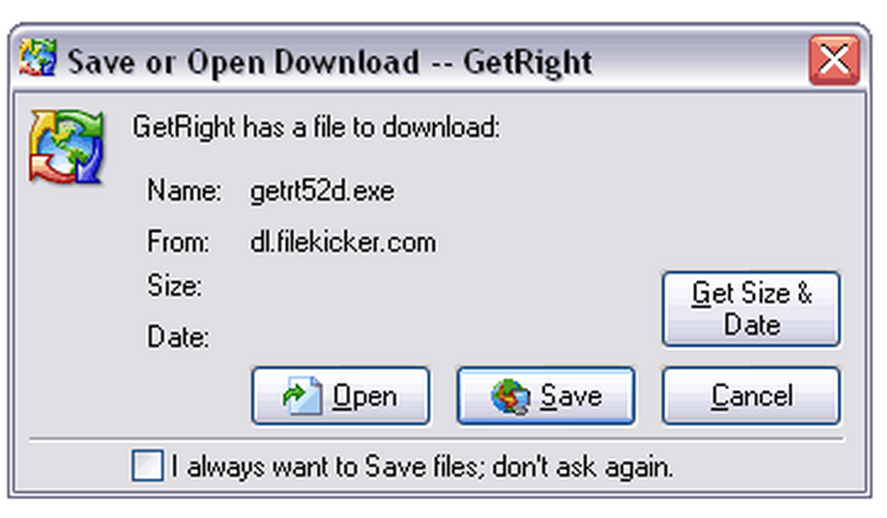 Getright Screenshot 1