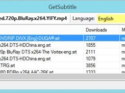 Search and download subtitle from opensubtitles.org