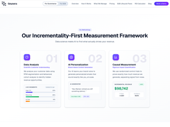 Incrementality-First Measurement Framework