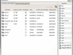 gFast File 0.015 showing all drives of the system