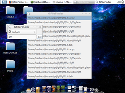 gFileFinder (gff) File Finder for Linux Screenshot 1