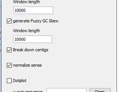 Fuzzy GC Skew window