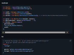Gherkin Screenshot 1