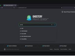 Ghostery Private Search Screenshot 1