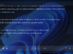 A clean look at the fully transparent, native script interface floating over your background, enabling eye-contact delivery with minimalist controls.