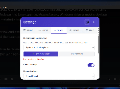 Easily set up your microphone input device and adjust global hotkeys or mouse control speed to let your script automatically follow your voice.