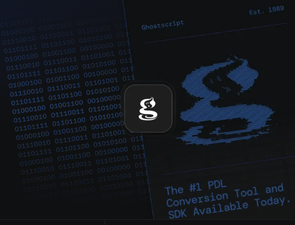 Ghostscript Screenshot 1