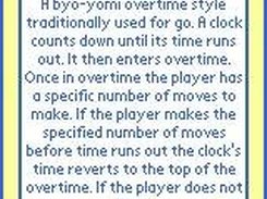 Timing style descriptions