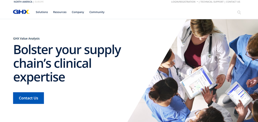 GHX Value Analysis Screenshot 1