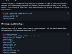 Gideros Screenshot 1