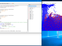 Editor showing physics demo