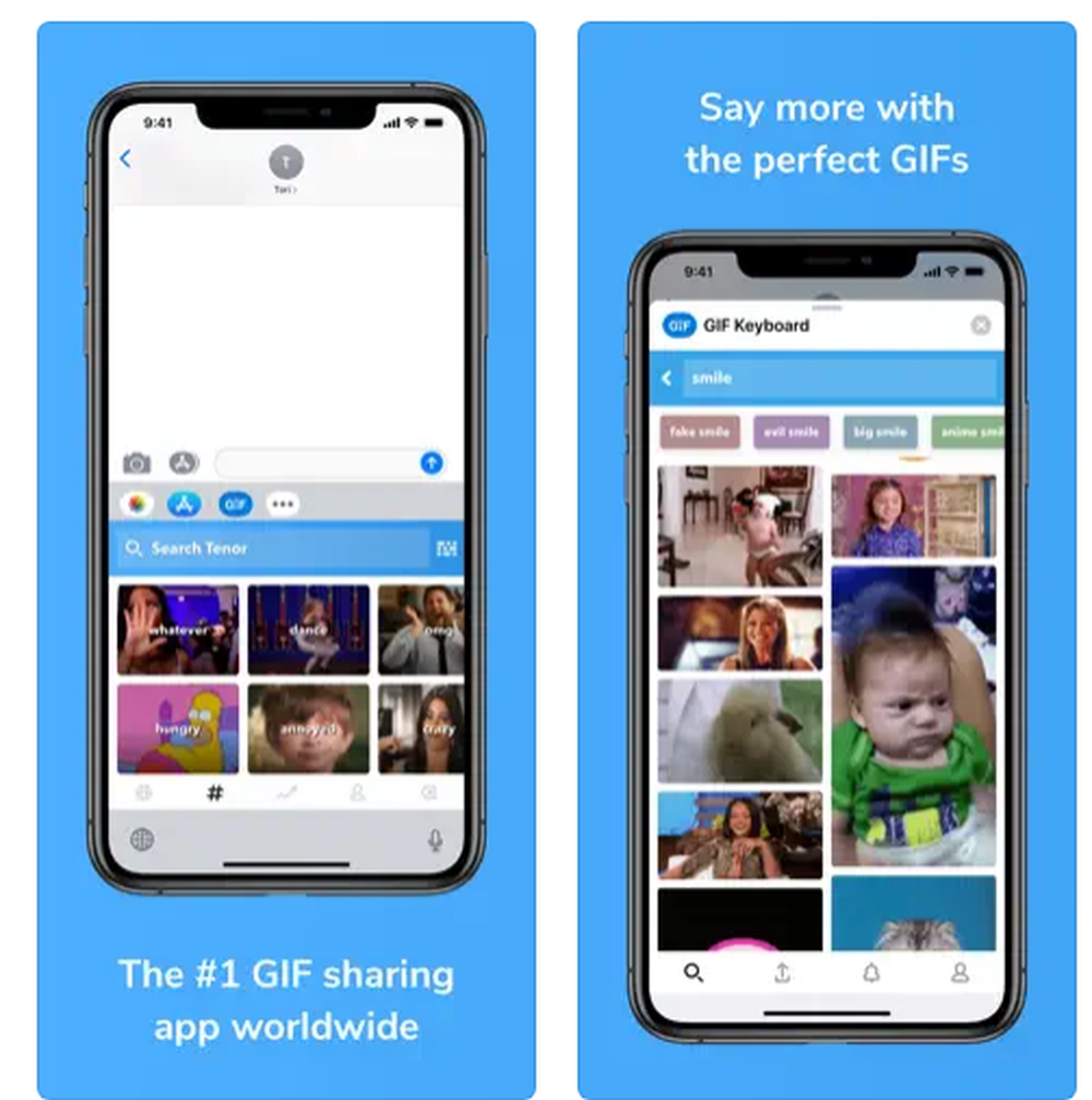 GIF Keyboard Screenshot 1