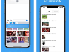 GIF Keyboard Screenshot 1