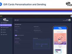 Gift Cards Personalisation and Sending