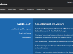 GigaCloud Screenshot 1