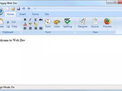 Giggig Web Dev main editing window
