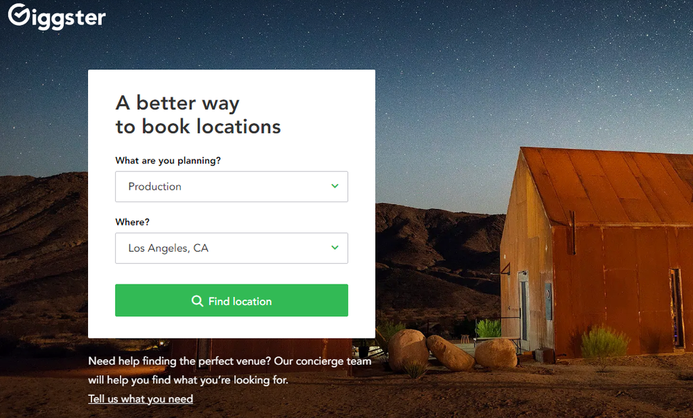 Giggster Screenshot 1